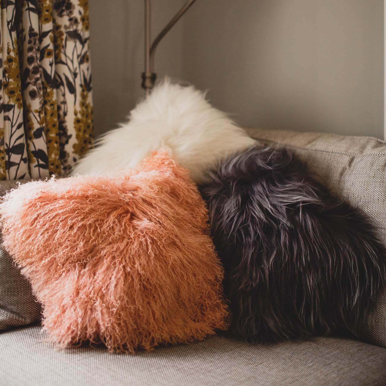 Sheepskin Cushions