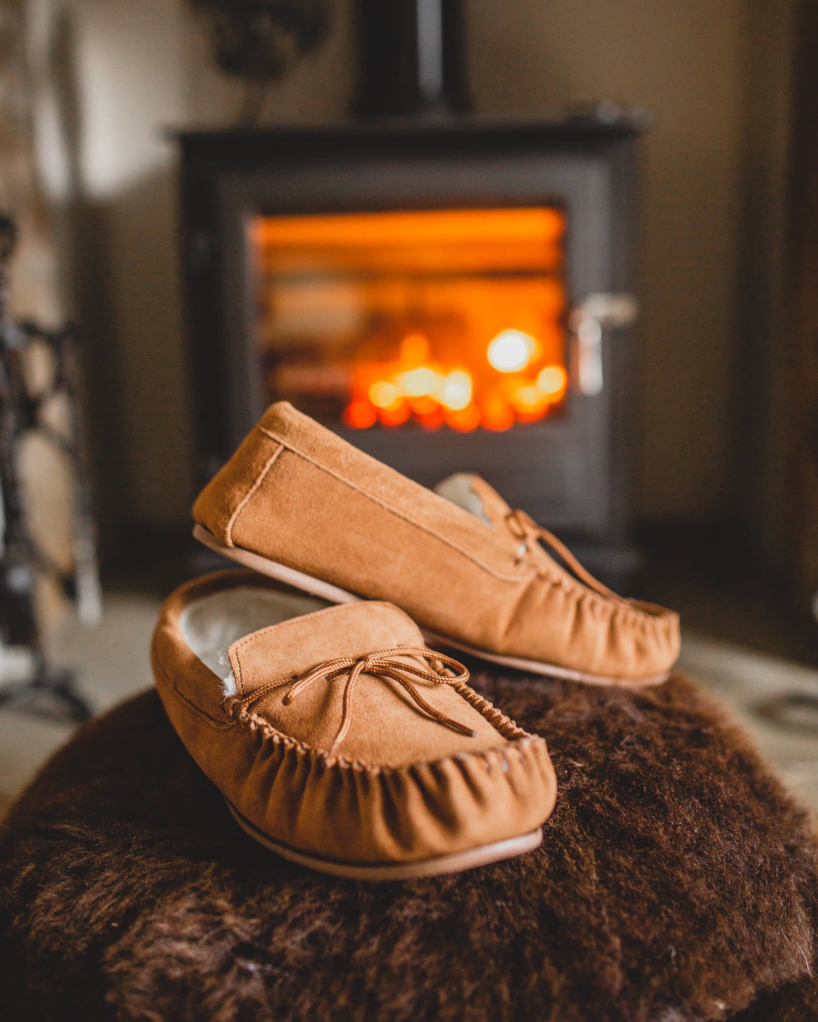 Moccasins sheepskin best sale