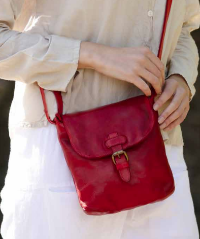 Leather Messenger Bag