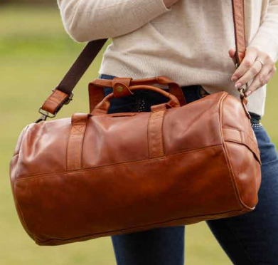 Leather Messenger Bag