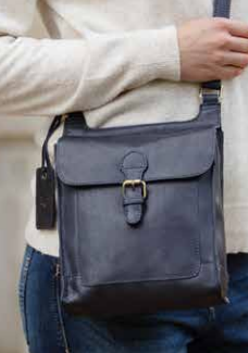 Leather Messenger Bag