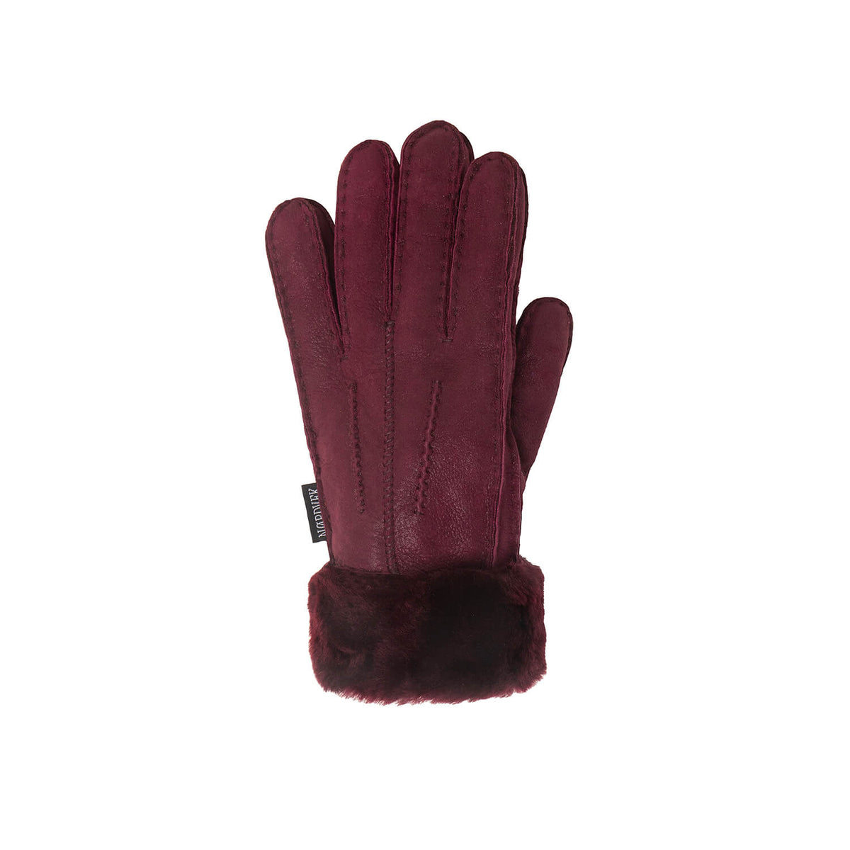 Nordvek Dames Schapenvacht Handschoenen - Vouw de Manchet terug - Suede # 301-100, Chocolade, S/M - 7.5 Nordvek Dames Schapenvacht Handschoenen - Vouw de Manchet terug - Suede # 301-100, Chocolade, S/M - 7.5