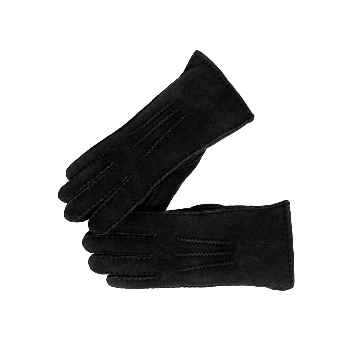Womens Sheepskin Gloves - Classic 3 Point Design