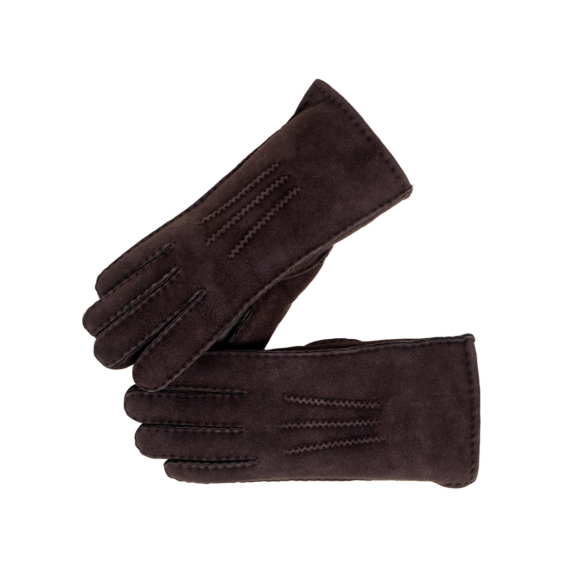 Womens Sheepskin Gloves - Classic 3 Point Design