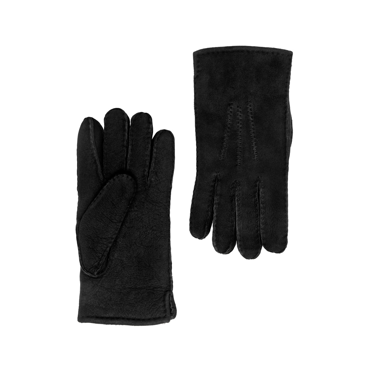Mens Sheepskin Gloves - Classic 3 Point Design