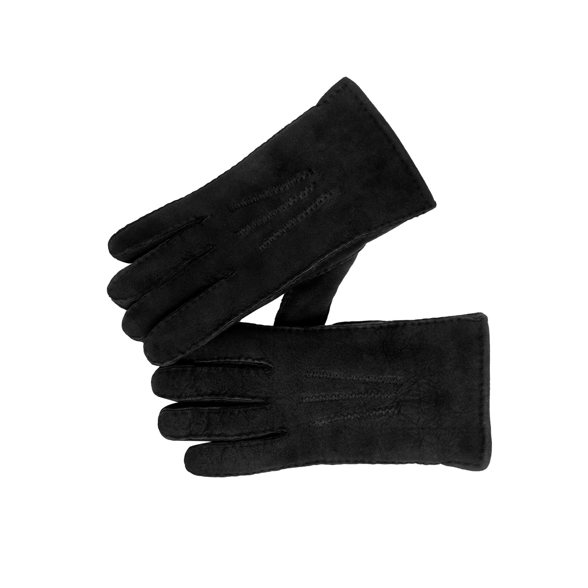 Mens Sheepskin Gloves - Classic 3 Point Design