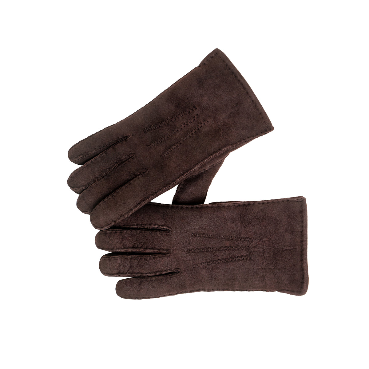 Mens Sheepskin Gloves - Classic 3 Point Design