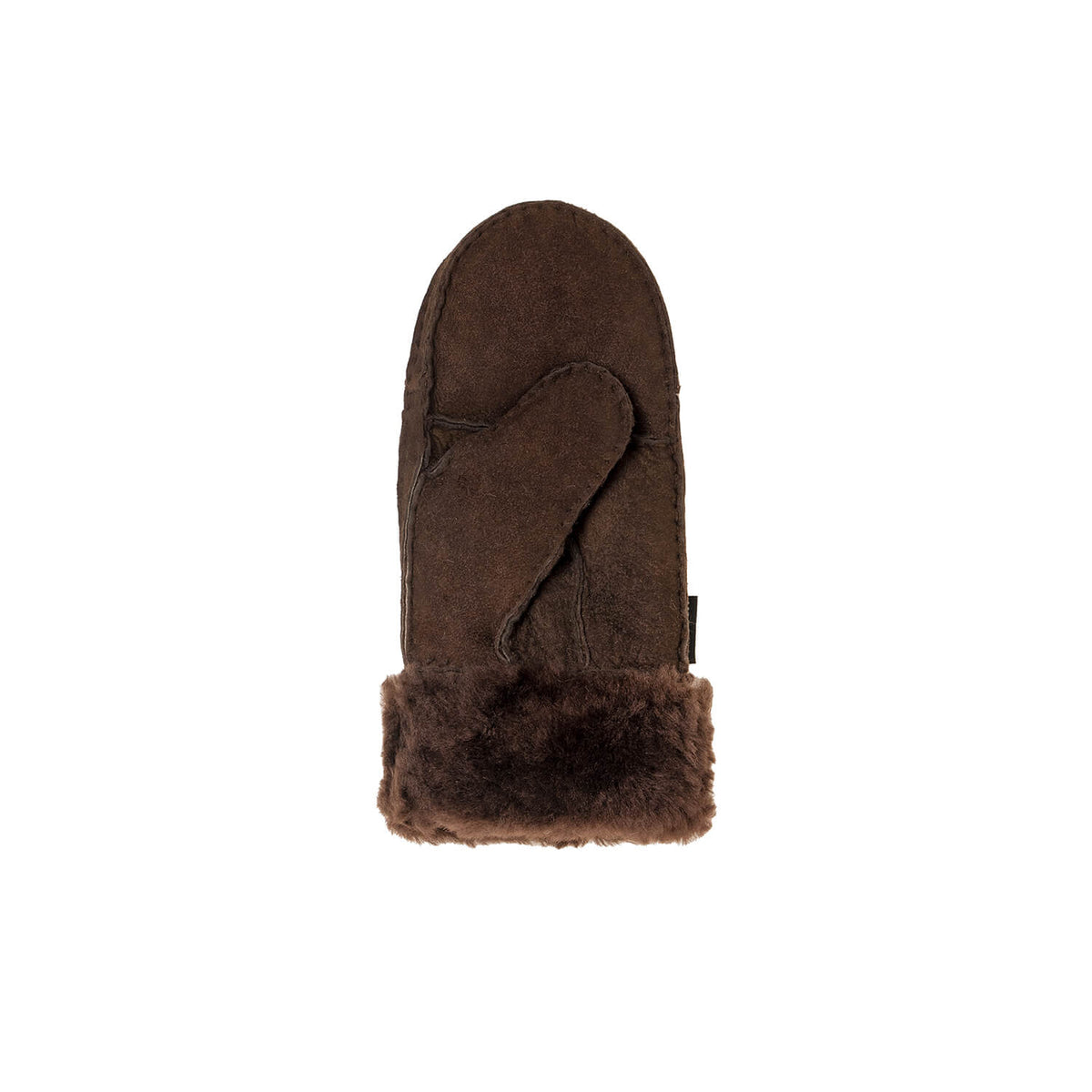 Womens Sheepskin Mittens - Fold Back Cuff