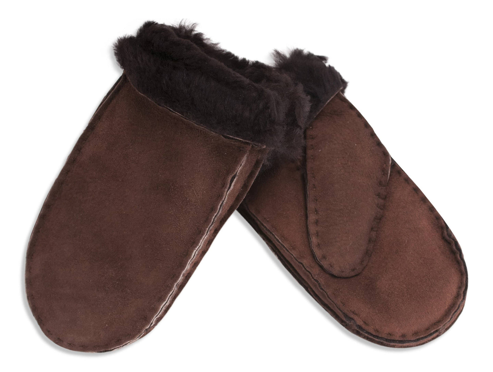 Nordvek childrens sheepskin mittens 314-100 stone pair
