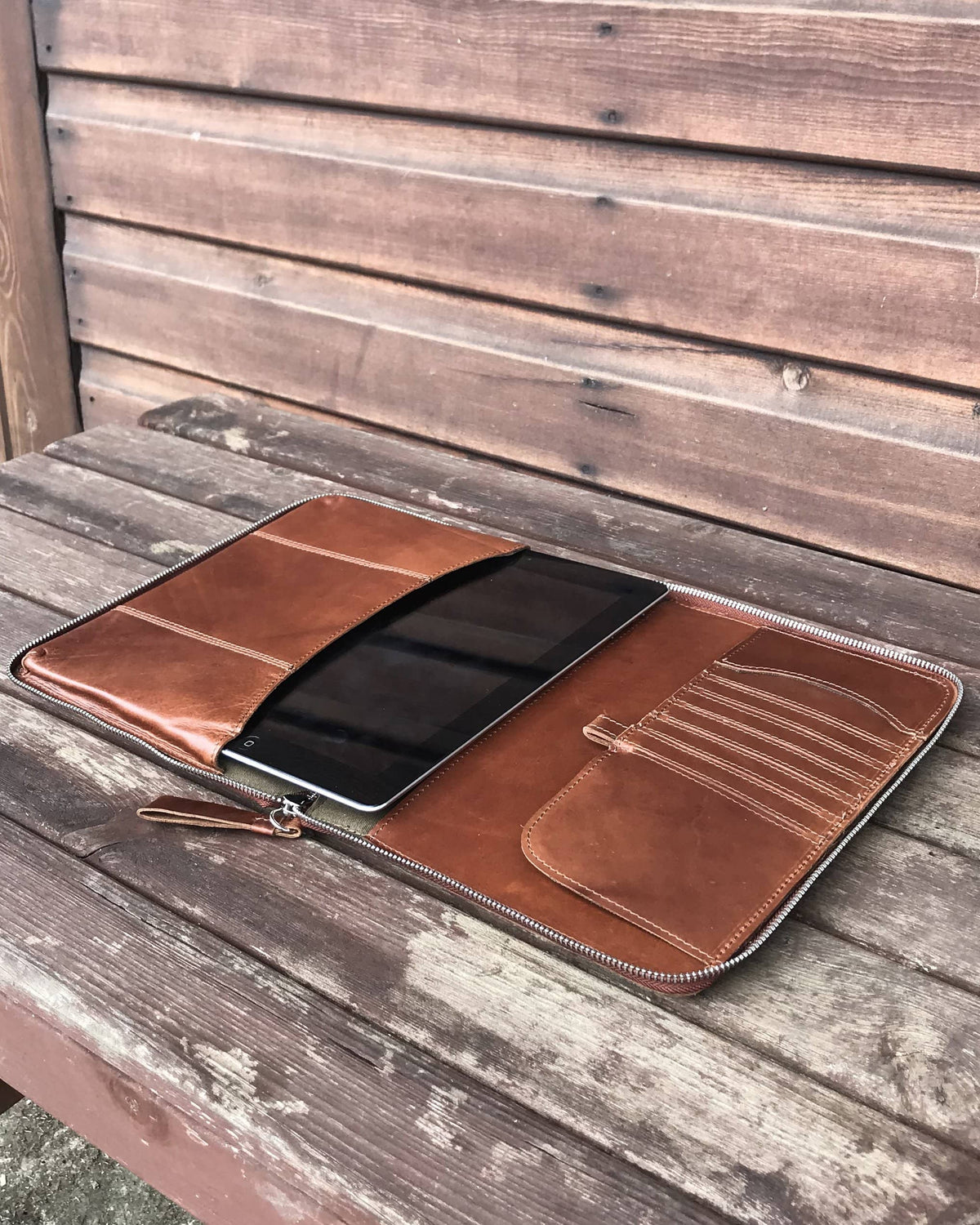 Leather Tablet Sleeve - Suitable For 11&quot; Tablet