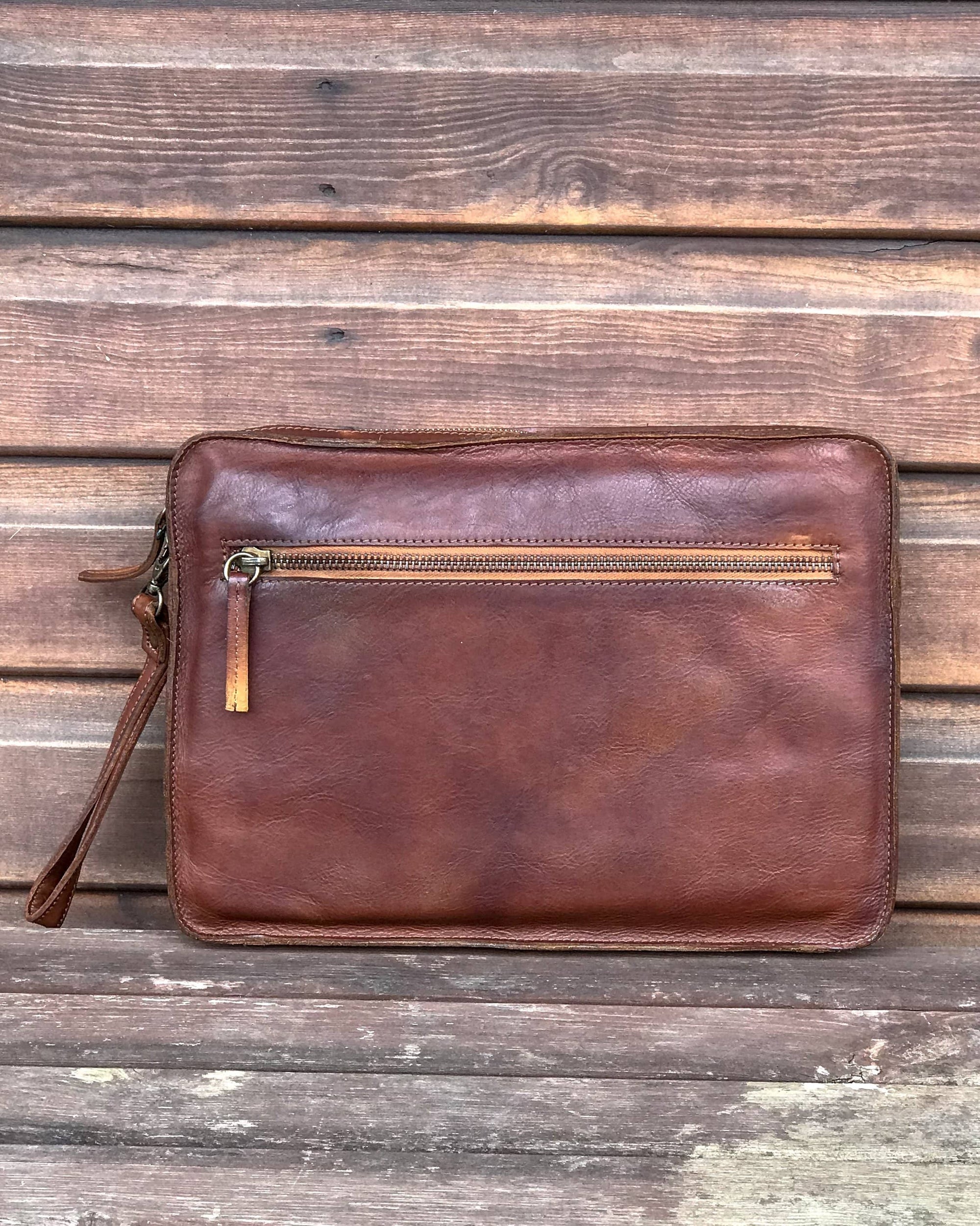 Leather Laptop Sleeve - Suitable For 13" Laptop