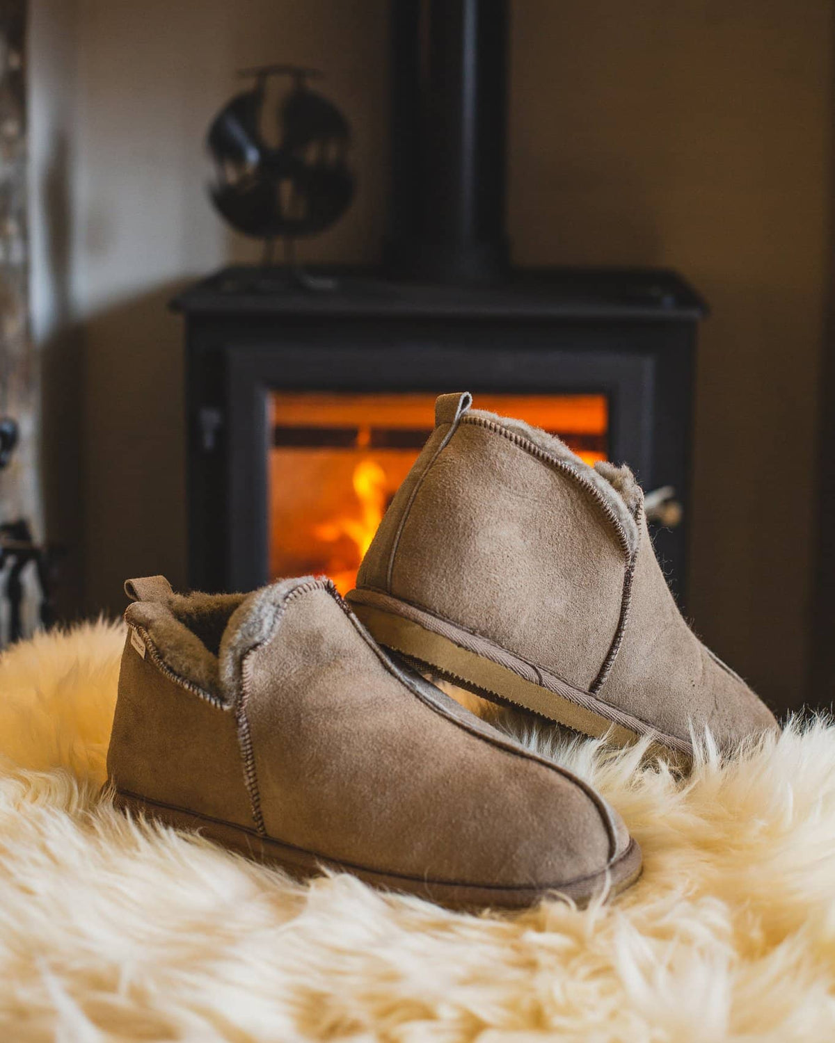 Mens Sheepskin Slippers | Nordvek