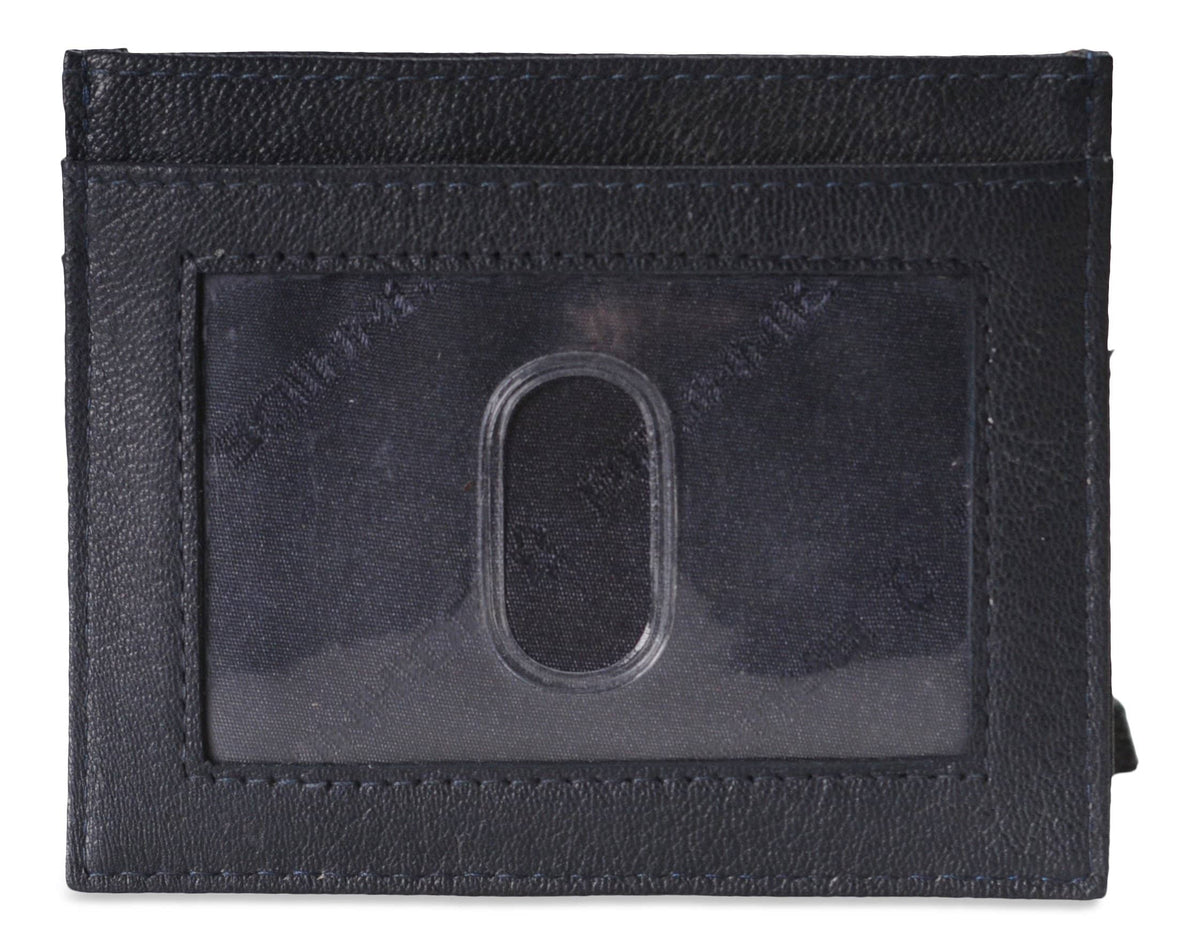 Leather Credit / Travel Card Holder - Dual Purpose Design