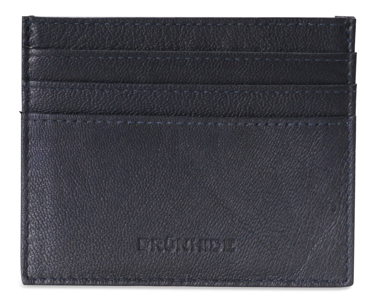 Leather Credit / Travel Card Holder - Dual Purpose Design