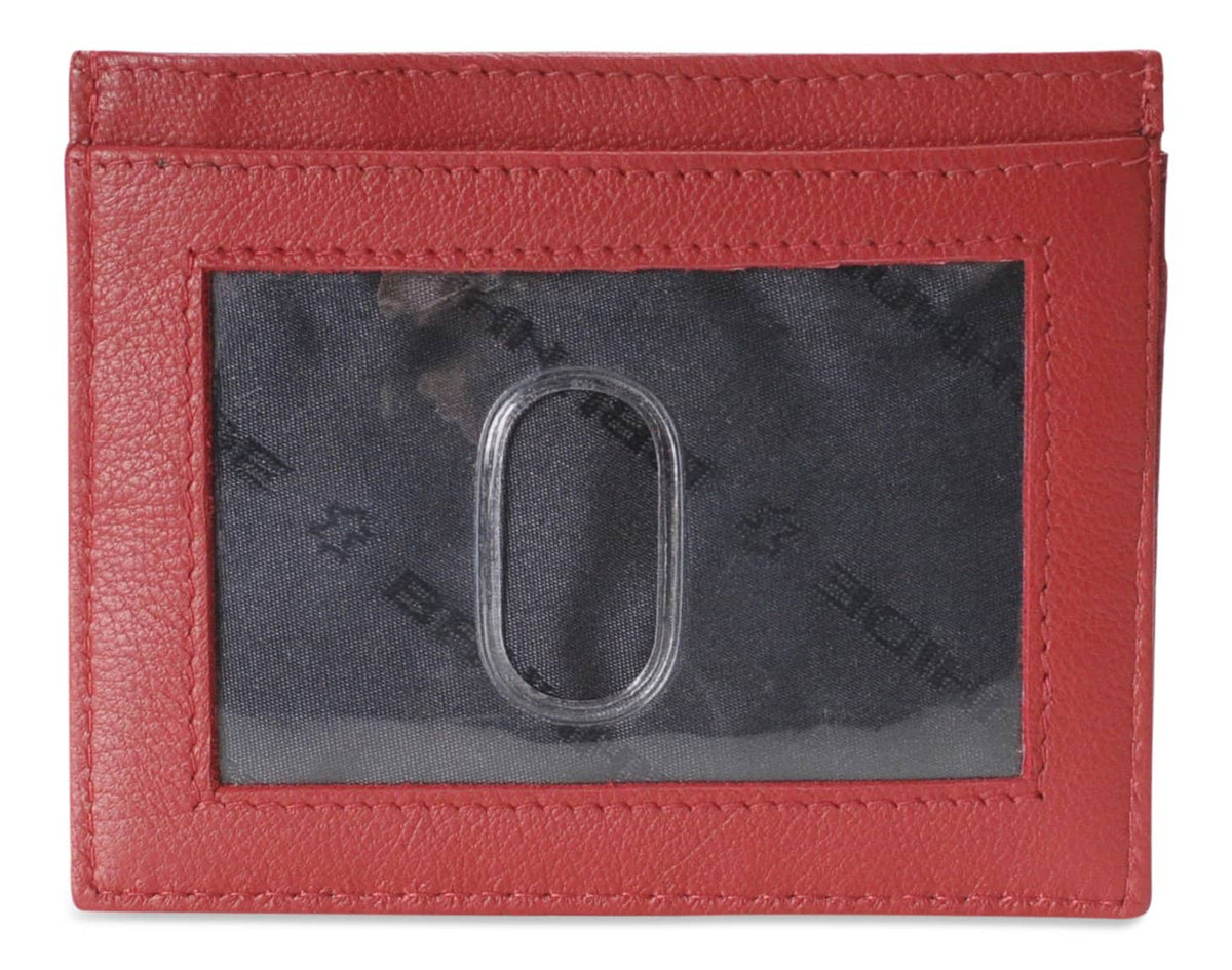 Leather Credit / Travel Card Holder - Dual Purpose Design