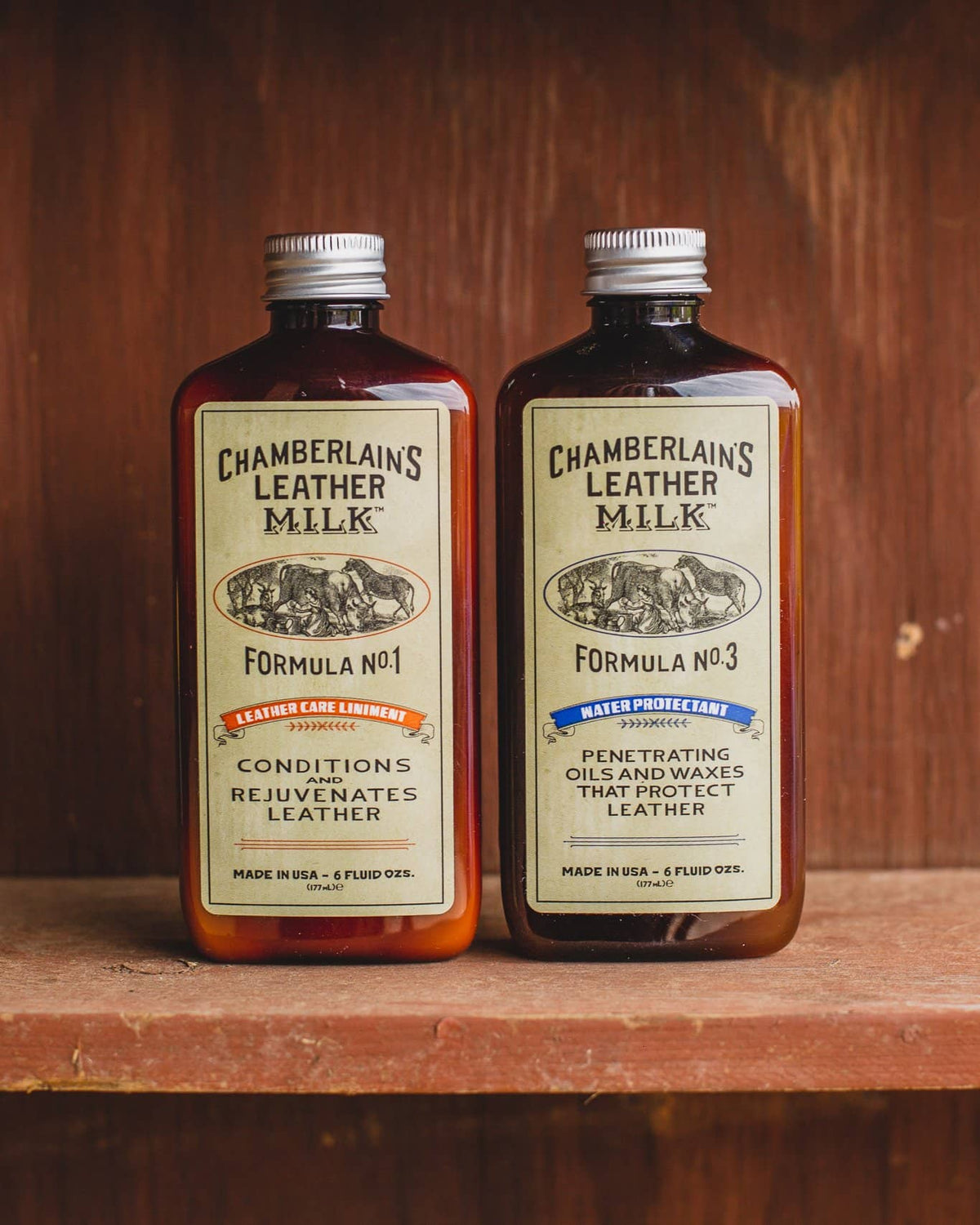 Pack Of Leather Conditioner &amp; Protector - Liniment No.1 &amp; 3