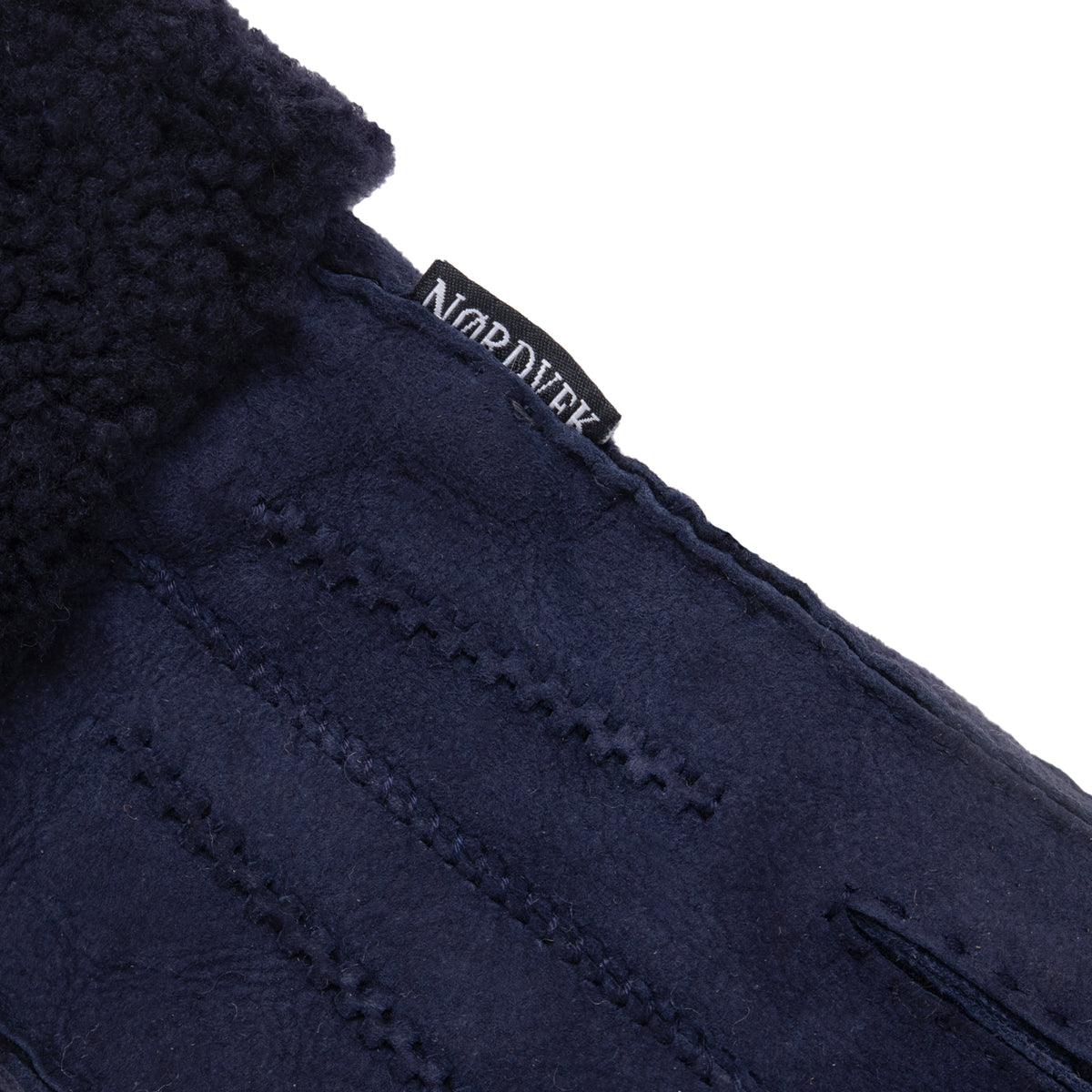 Womens Sheepskin Gloves - Fold Back Cuff