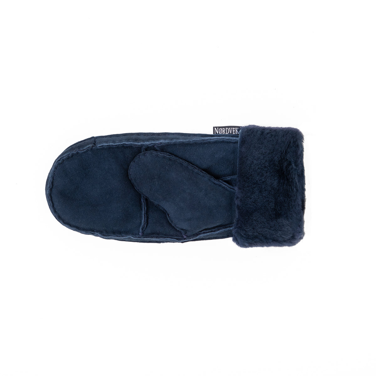 Womens Sheepskin Mittens - Fold Back Cuff