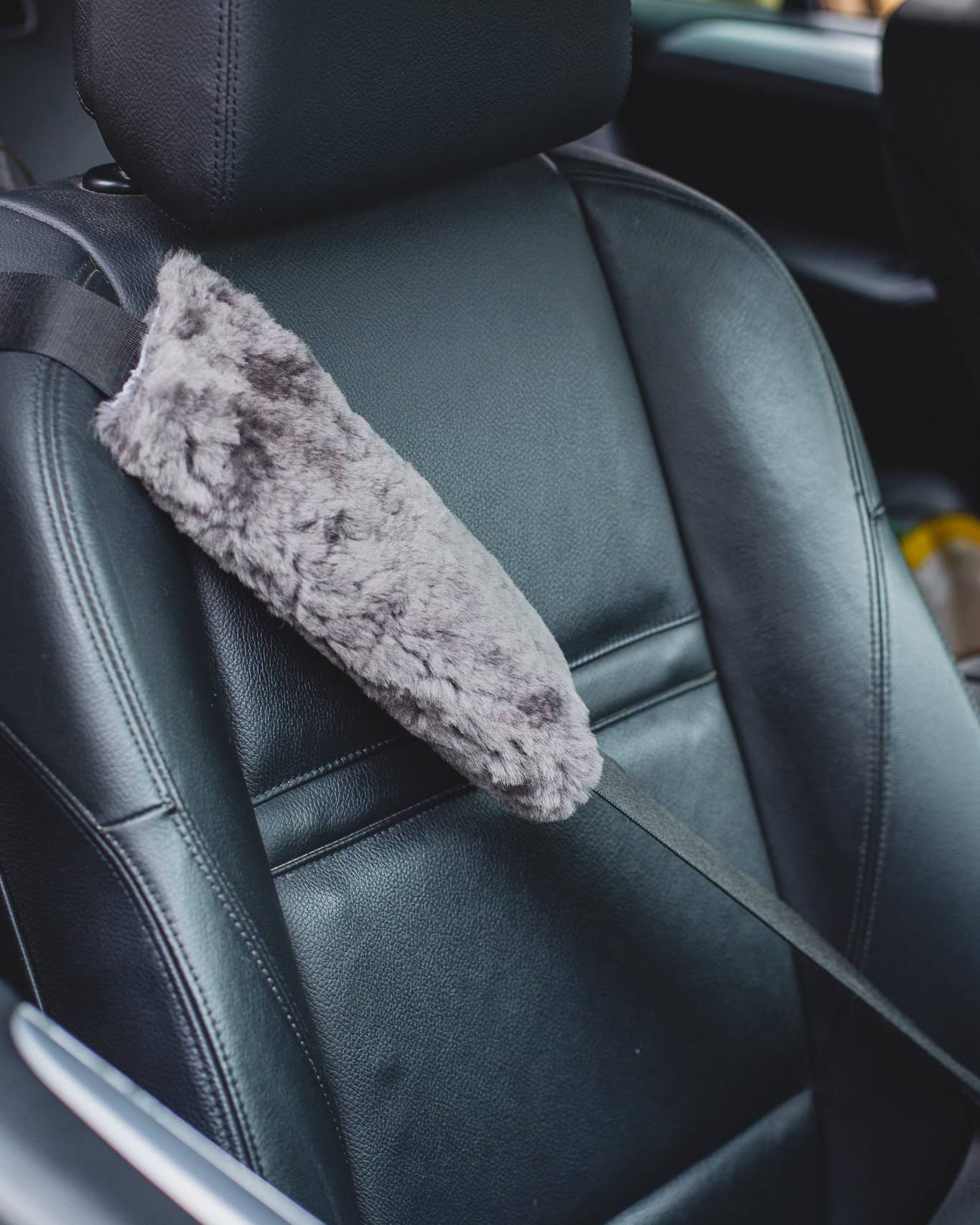 Nordvek car seat belt cover in car natural 109-100