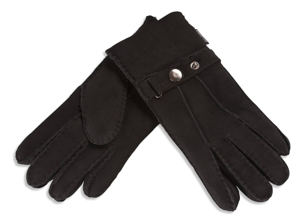 Nordvek womens sheespkin gloves 311-100 black pair