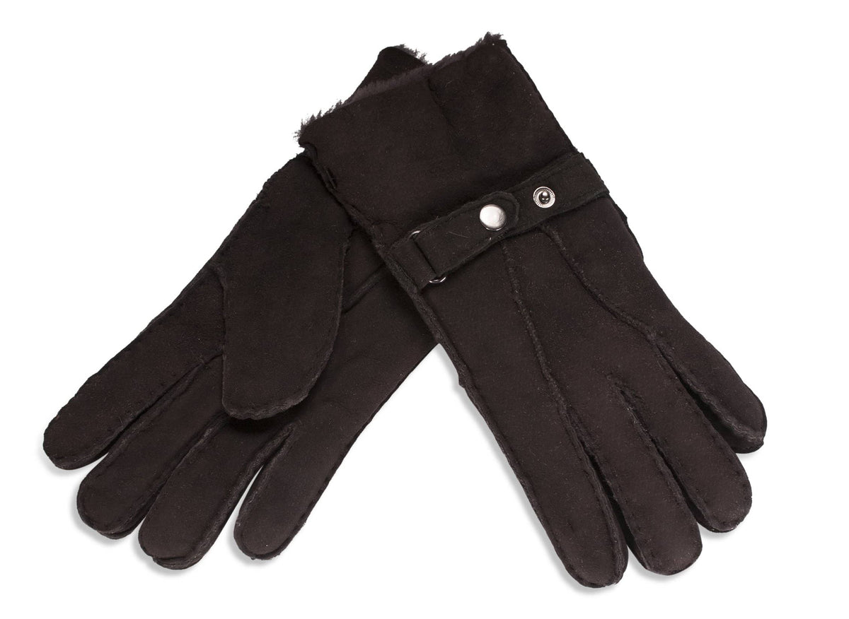 Nordvek womens sheespkin gloves 311-100 dark chocolate pair