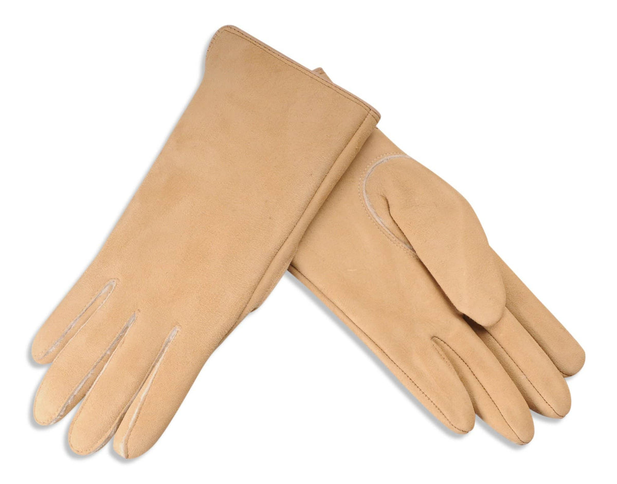 Nordvek womens sheepkskin gloves 319-100 beige pair