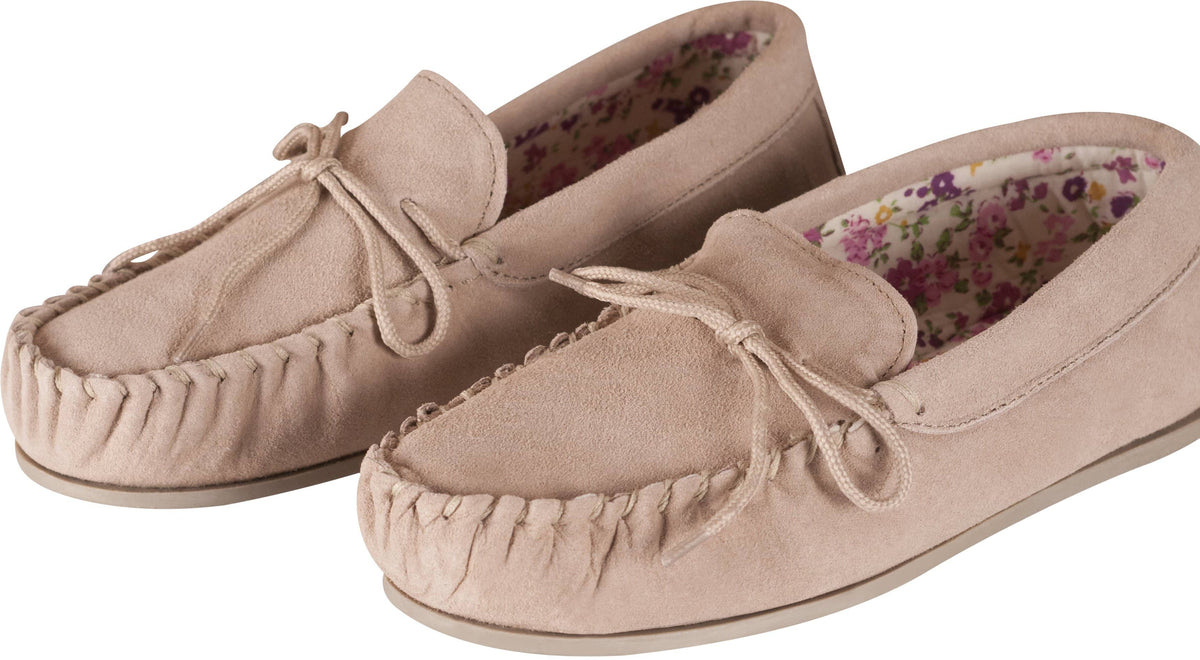 Nordvek womens moccasins hard sole  419-100 camel pair