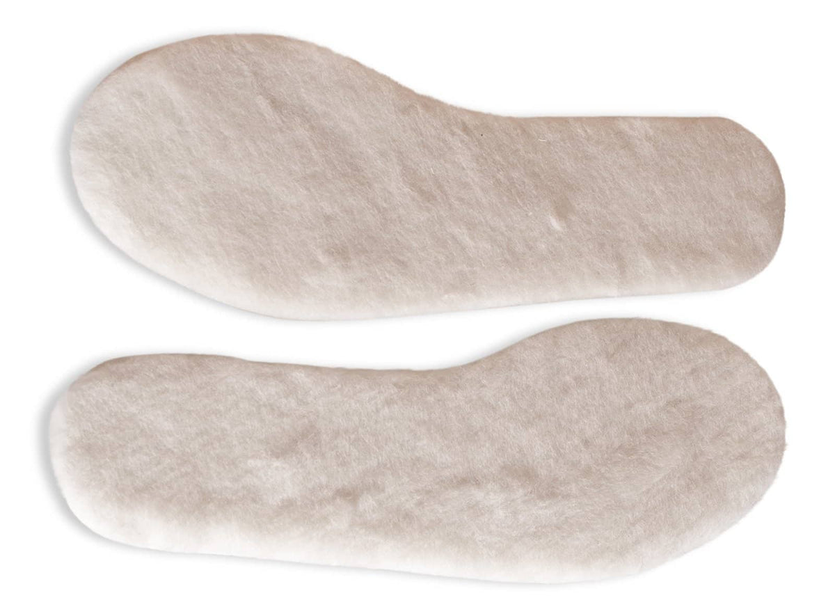 Nordvek adults lambswool insoles 499-100 side by side