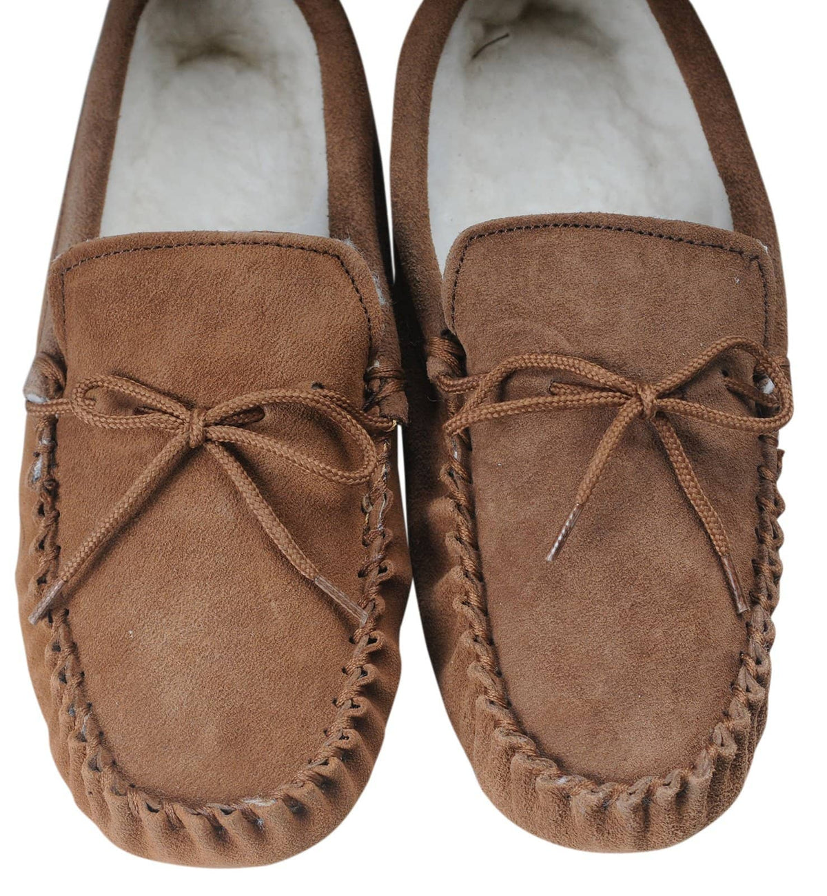 Nordvek mens moccasins soft sole  423-100 chestnut pair