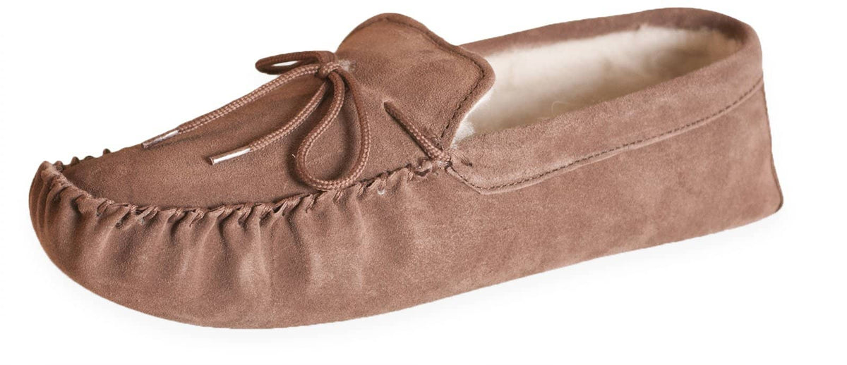 Nordvek mens moccasins soft sole  423-100 coffee pair