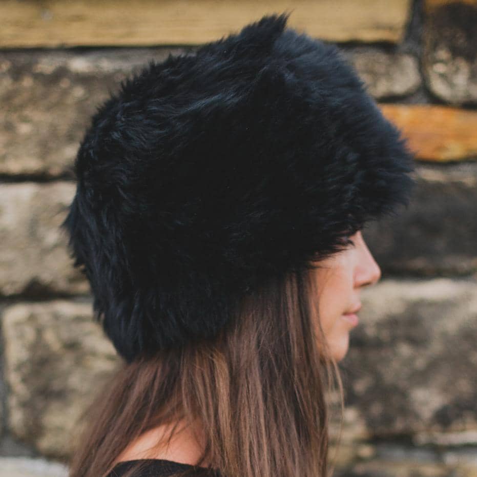 Womens Sheepskin Hat - Russian Zhivago Style
