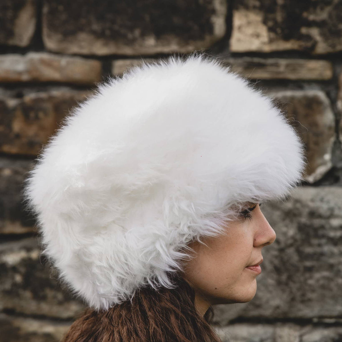 Womens Sheepskin Hat - Russian Zhivago Style