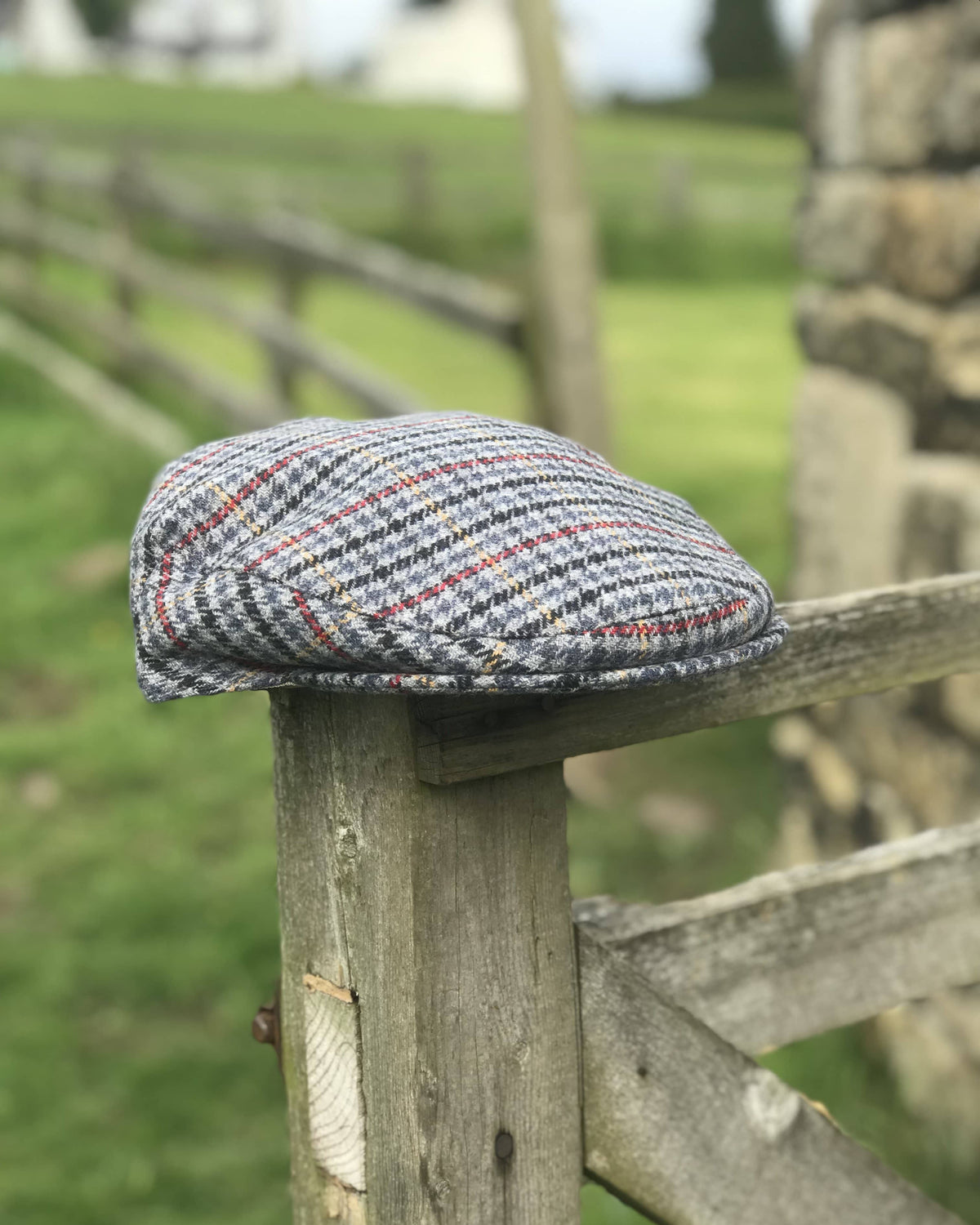 Mens Tweed Flat Cap