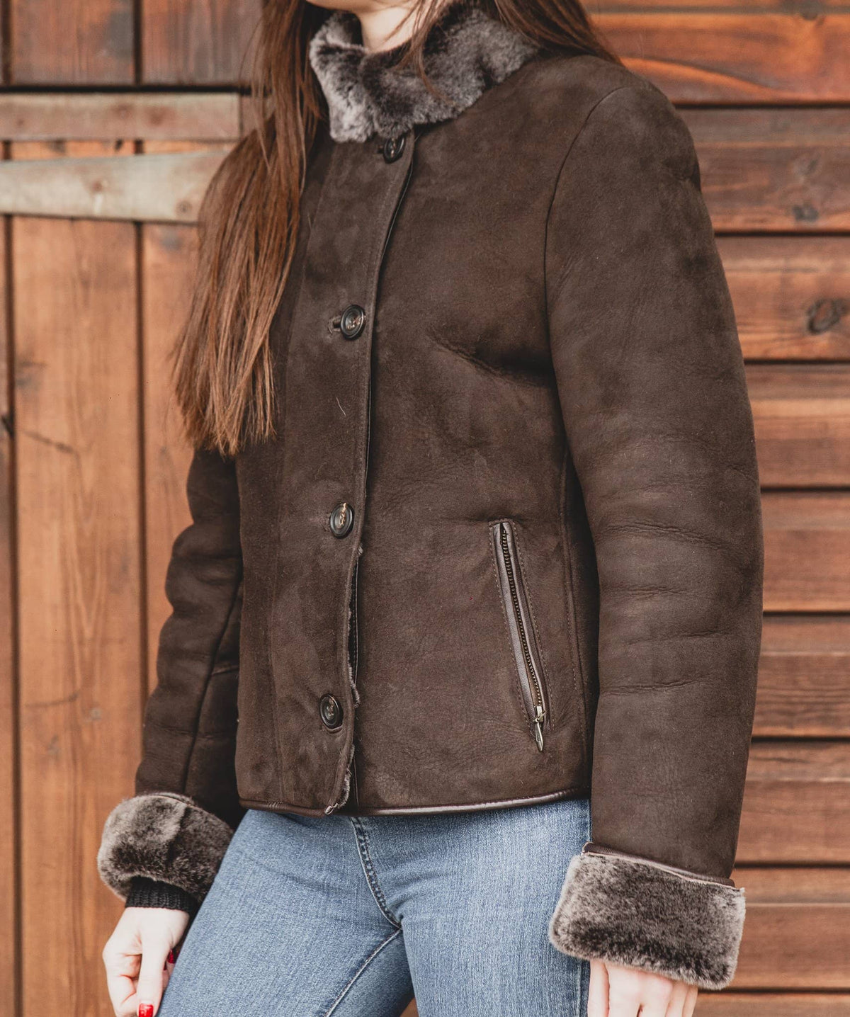 Womens Sheepskin Jacket