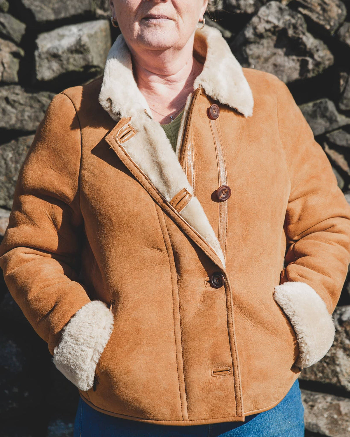 Womens Sheepskin Jacket
