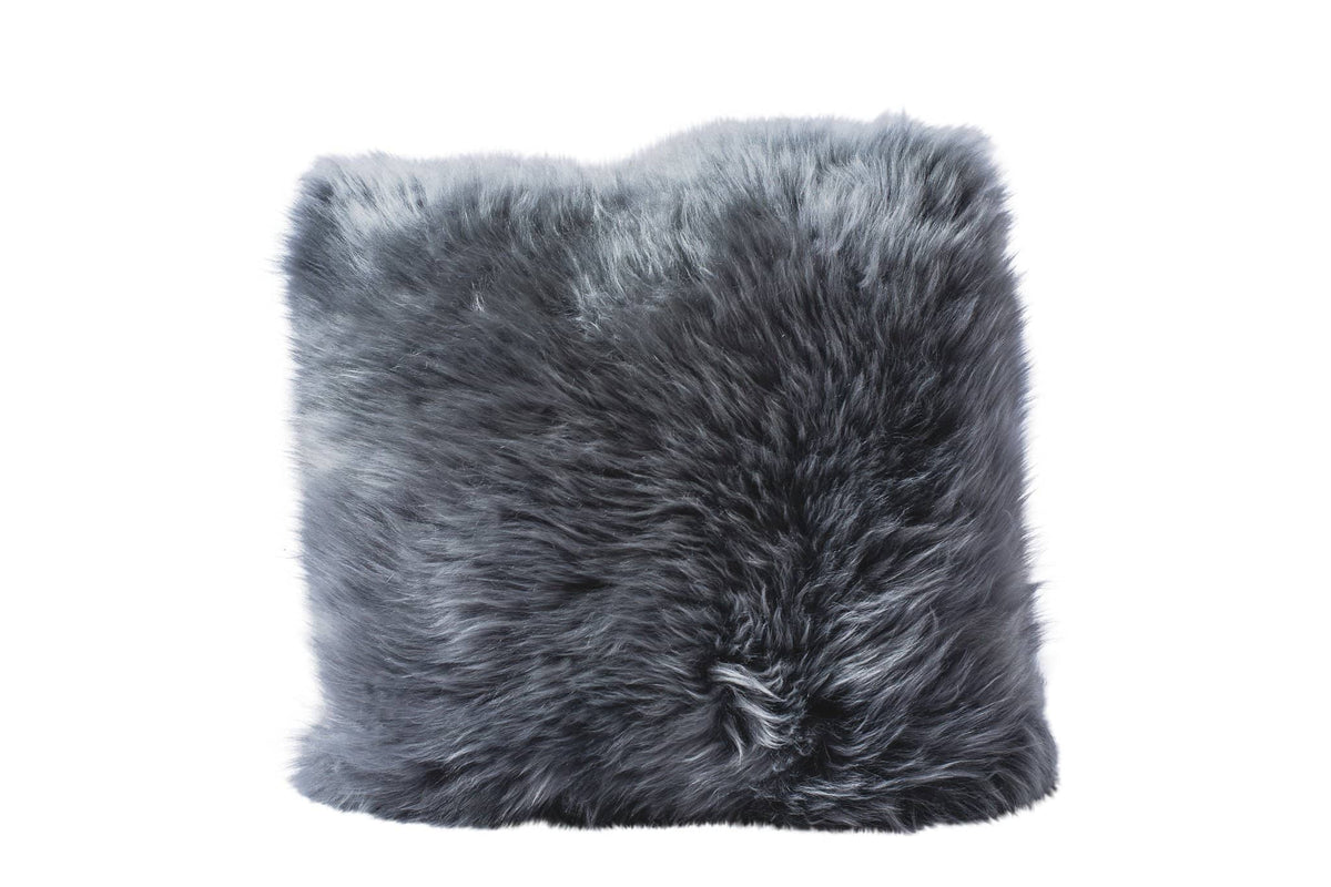 Nordvek sheepskin cushion 9001-100 grey front