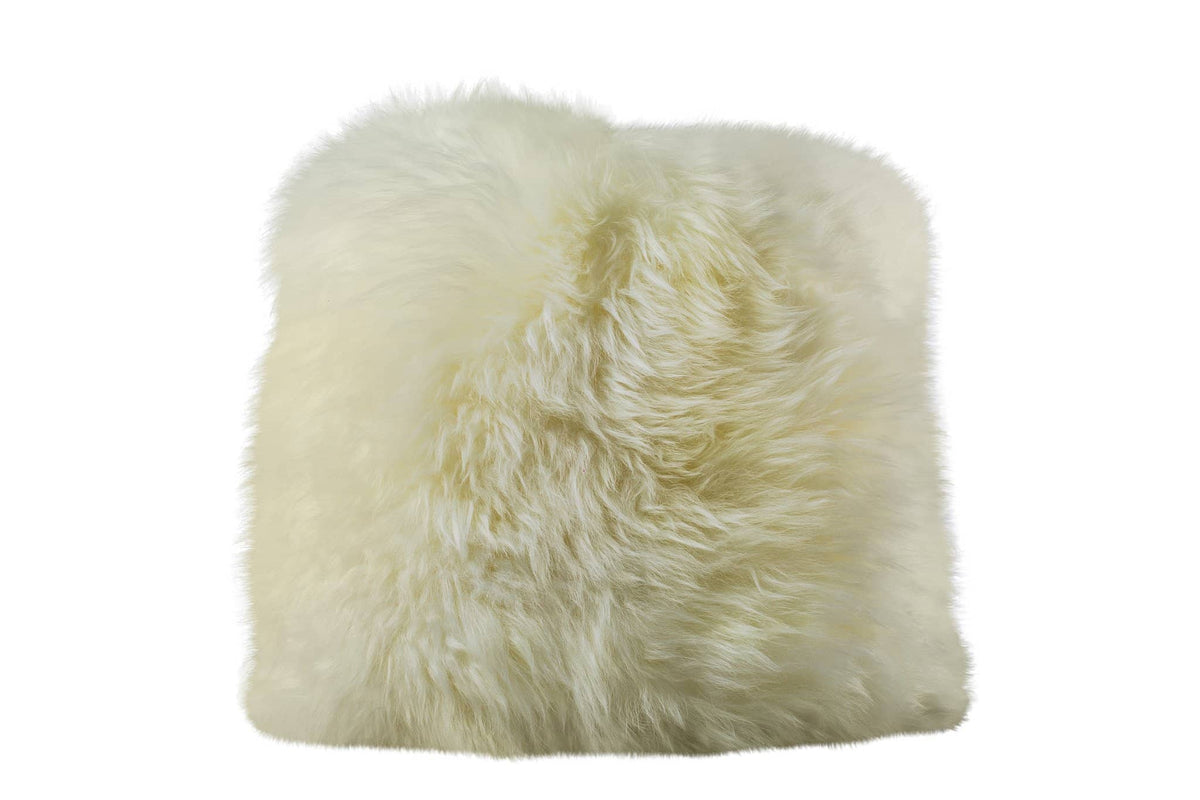 Nordvek sheepskin cushion 9001-100 white front