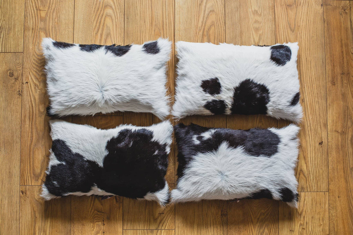 Cowhide Cushion Oblong - 30x45xm - Statement Piece