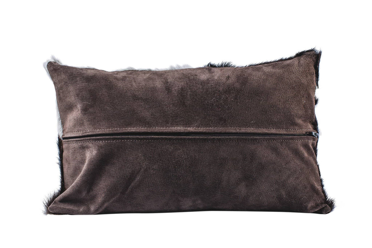Nordvek cowhide cushion 9008-100 brown back