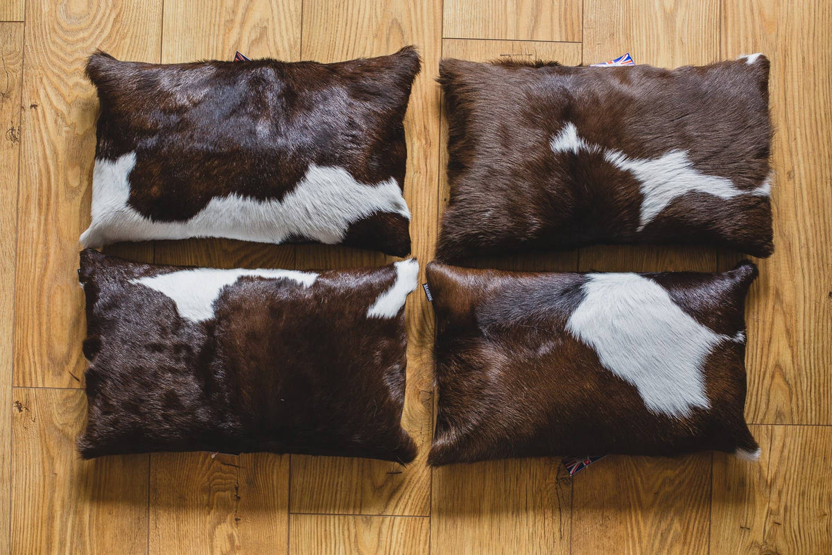 Cowhide Cushion Oblong - 30x45xm - Statement Piece
