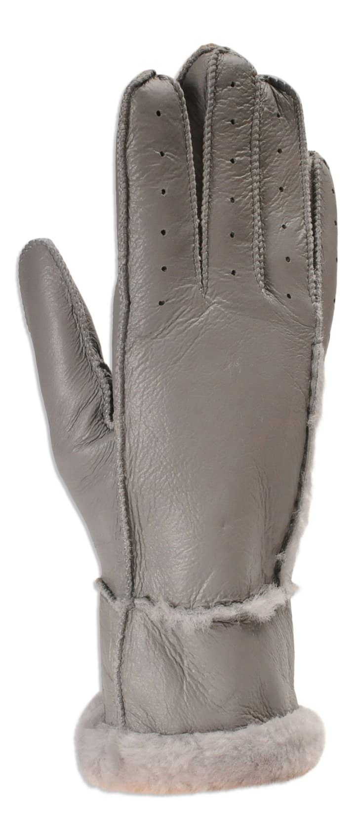 Nordvek womens sheepskin driving gloves 330-100 black pair